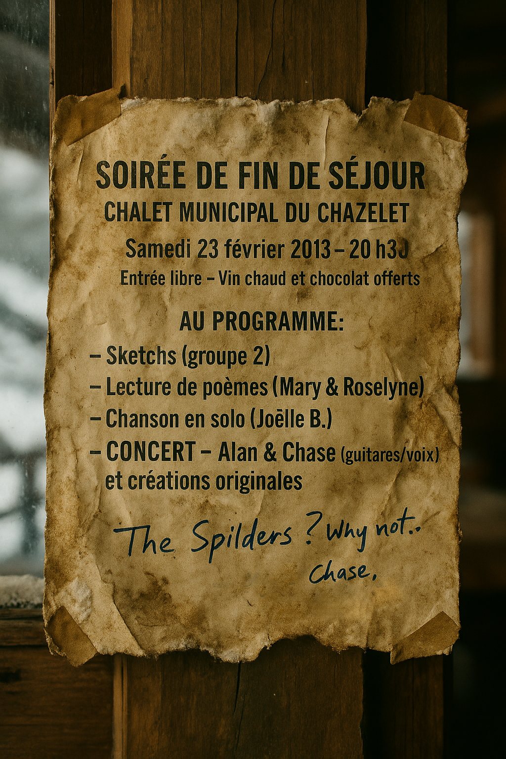 Illustration du Tome 1 des Spilders